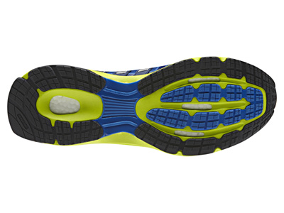 Adidas Mens Sonic Boost Running Shoes - BlueBeauty/Electricity - main image