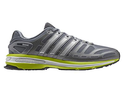 Adidas Womens Sonic Boost Running Shoes - Grey/Lime/Silver - main image