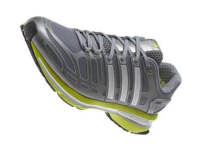 Adidas Womens Sonic Boost Running Shoes - Grey/Lime/Silver - main image