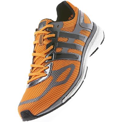 Adidas Mens Adizero Adios Boost Running Shoes - Orange/Black - main image