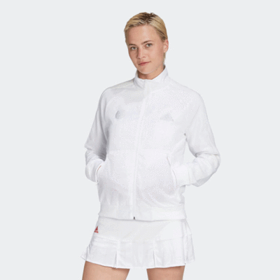 Adidas Womens Uniforia Jacket - White - main image