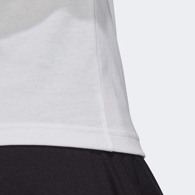 Adidas Womens Tennis Graphic Logo T-Shirt - White - main image