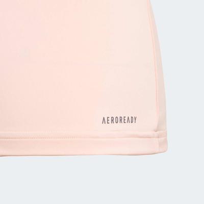 Adidas Girls Keyhole Tank - Haze Coral - main image