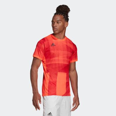Adidas Mens Match Tennis T-Shirt - App Solar Red