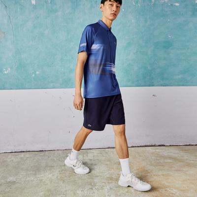 Lacoste Mens Bands Tennis Shorts - Navy - main image