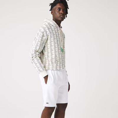 Lacoste Mens Sport Tennis Fleece Shorts - White - main image