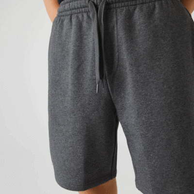 Lacoste Mens Fleece Tennis Shorts - Grey - main image