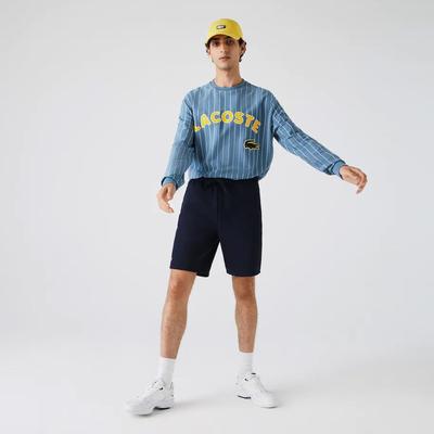 Lacoste Mens Fleece Tennis Shorts - Navy Blue - main image