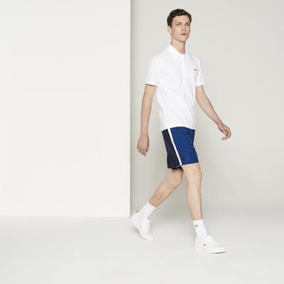 Lacoste Sport Mens Two Tone Shorts - Blue/White - main image