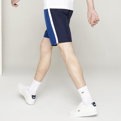 Lacoste Sport Mens Two Tone Shorts - Blue/White - main image
