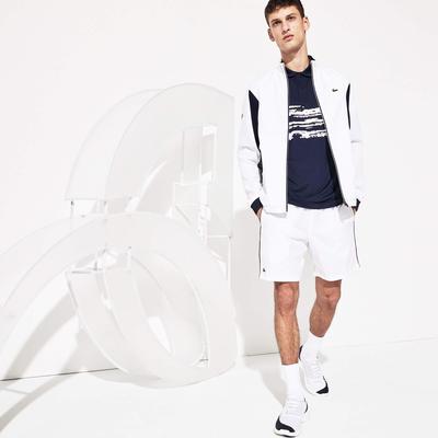 Lacoste Mens Djokovic Stretch Technical Shorts - White