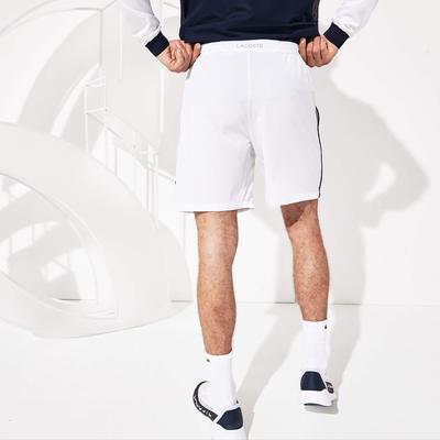 Lacoste Mens Djokovic Stretch Technical Shorts - White - main image