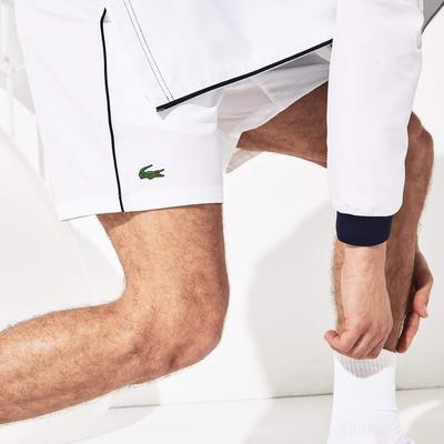 Lacoste Mens Djokovic Stretch Technical Shorts - White - main image