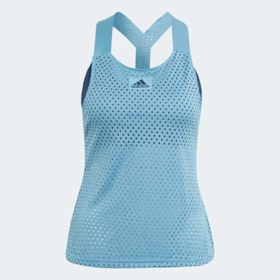 Adidas Womens Primeblue Y-Tank Top - Hazy Blue - main image