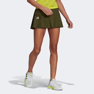 Adidas Womens Primeblue AeroKnit Match Skirt - Khaki Green
