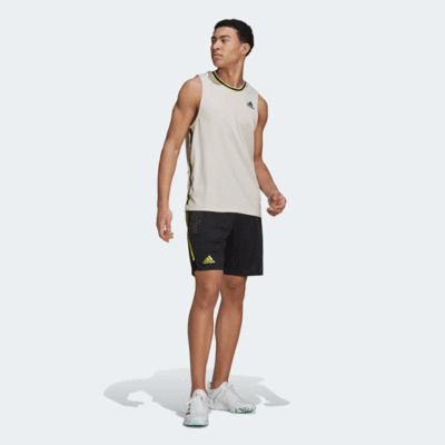 Adidas Mens Tennis Primeblue Tank - Aluminium - main image