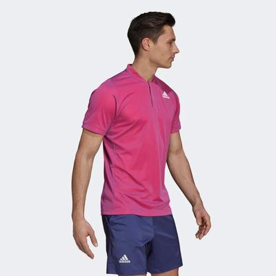 Adidas Mens Freelift Primeblue Polo - Semi Night Flash - main image