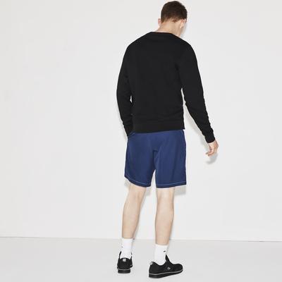Lacoste Mens Colourblock Shorts - White/Ocean Blue - main image