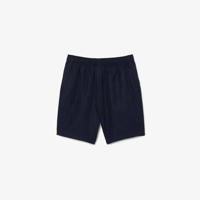 Lacoste Boys Diamond Taffeta Tennis Shorts - Navy Blue - main image
