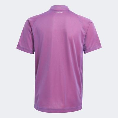Adidas Boys Freelift Primeblue Polo - Purple - main image
