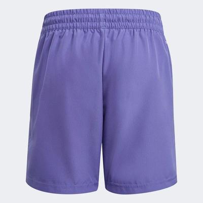 Adidas Boys Fall Club Shorts - Purple/White - main image