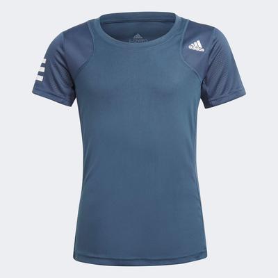 Adidas Girls Club Tennis T-Shirt - Crew Navy - main image