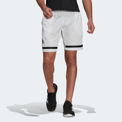 Adidas Mens Tennis Club Shorts - White - main image