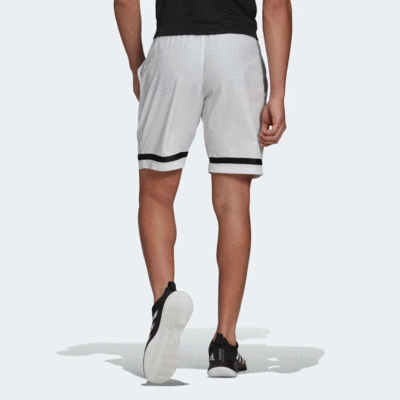 Adidas Mens Tennis Club Shorts - White - main image