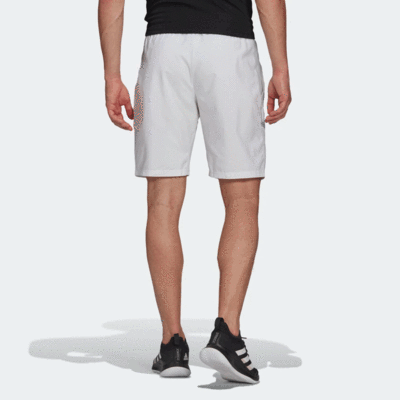 Adidas Mens Club 3-Stripes Tennis Shorts - White - main image