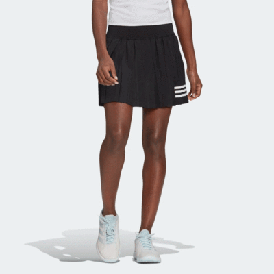 Adidas Womens Club Tennis Pleated Skirt - Black - main image