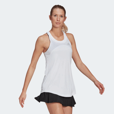 Adidas Womens Club Tennis Tank Top - White - main image