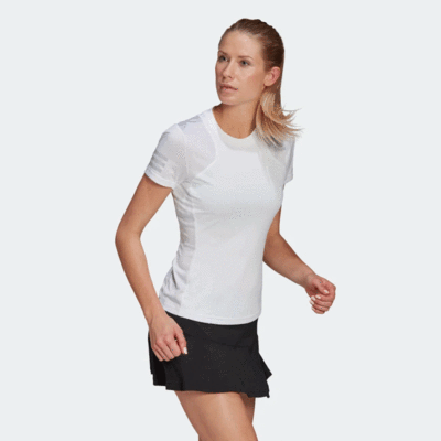 Adidas Womens Club Tennis T-Shirt - White - main image
