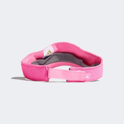 Adidas Kids Aeroready Visor - Screaming Pink - main image
