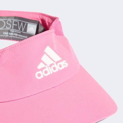 Adidas Kids Aeroready Visor - Screaming Pink - main image