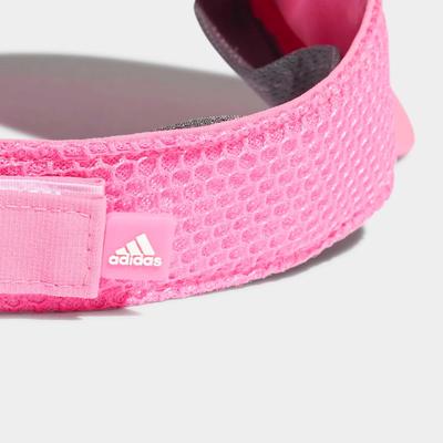 Adidas Kids Aeroready Visor - Screaming Pink - main image