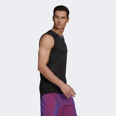 Adidas Mens Tennis Primeblue Tank - Black