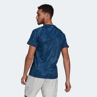 Adidas Mens FreeLift Primeblue T-Shirt - Crew Navy - main image