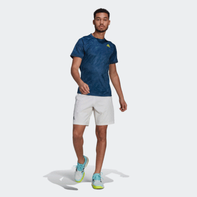 Adidas Mens FreeLift Primeblue T-Shirt - Crew Navy - main image