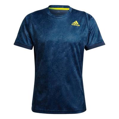 Adidas Boys Primeblue FreeLift Tennis T-Shirt - Crew Navy - main image