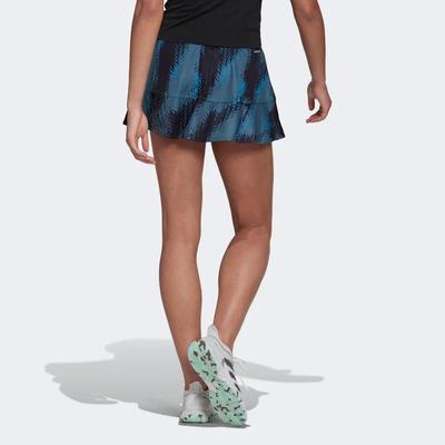 Adidas Womens Primeblue Printed Match Skirt - Sonic Aqua - main image