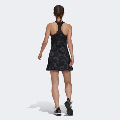 Adidas Womens Marimekko Tennis Dress - Carbon/Black - main image