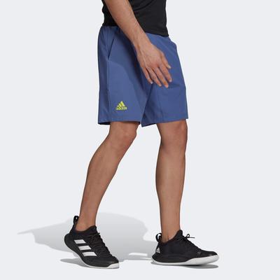 Adidas Mens Tennis Ergo Primeblue 9 Inch Shorts - Crew Blue - main image