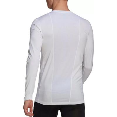 Adidas Mens Long Sleeve Jersey Tight fit - White