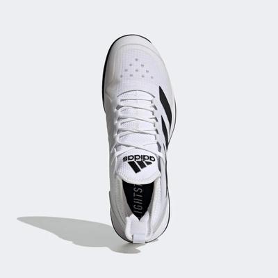 Adidas Mens Adizero Ubersonic 4 Tennis Shoes - Cloud White/Core Black - main image
