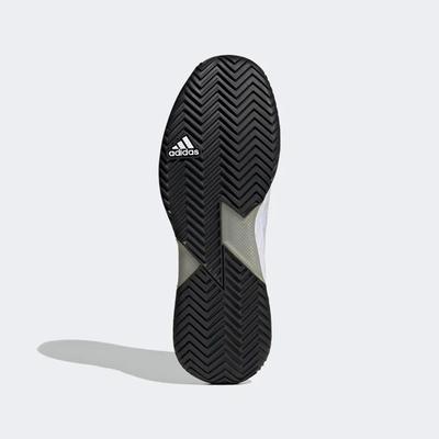 Adidas Mens Adizero Ubersonic 4 Tennis Shoes - Cloud White/Core Black - main image