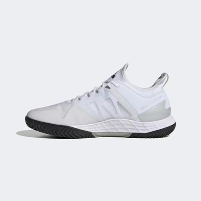 Adidas Mens Adizero Ubersonic 4 Tennis Shoes - Cloud White/Core Black - main image
