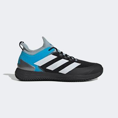 Adidas Mens Adizero Ubersonic 4 Clay Tennis Shoes - Magic Grey/Core Black