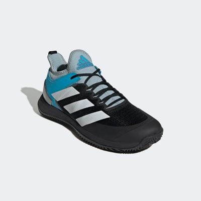 Adidas Mens Adizero Ubersonic 4 Clay Tennis Shoes - Magic Grey/Core Black