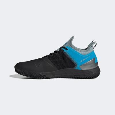Adidas Mens Adizero Ubersonic 4 Clay Tennis Shoes - Magic Grey/Core Black