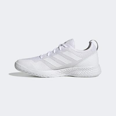 Adidas Womens Court Flash Tennis Shoes - White - main image